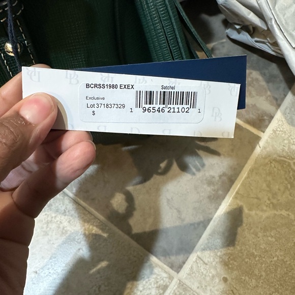 Dooney & Bourke Saffiano Satchel - Picture 7 of 7